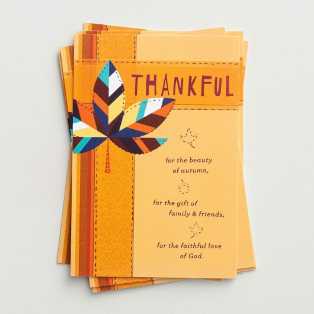 DaySpring Thanksgiving Cards Christian Blessings