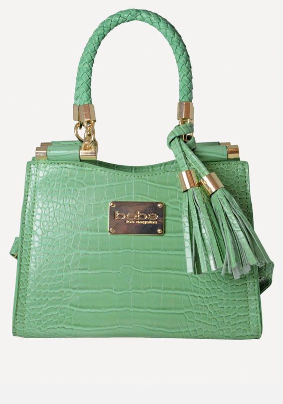 Natalie Croco Shopper Crossbody BeBe Handbag | Royal Girlz Boutique